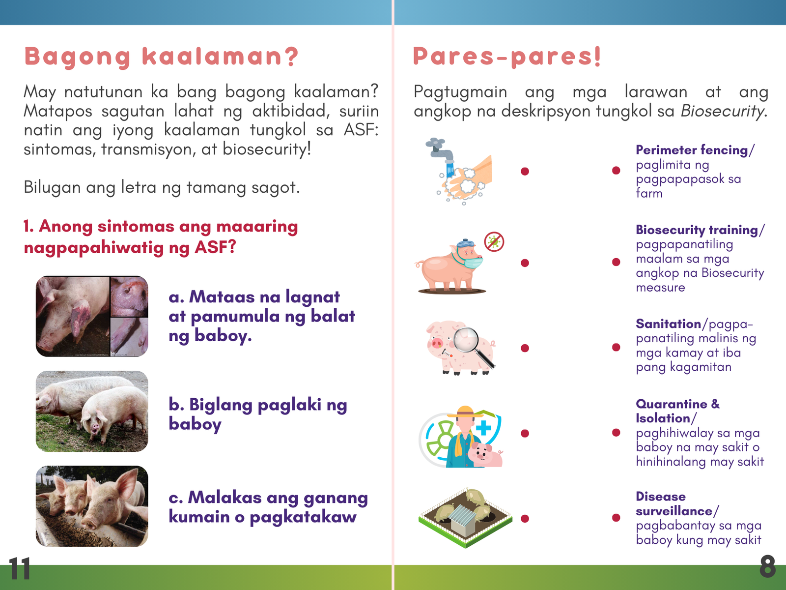 Another pubmat about ASF